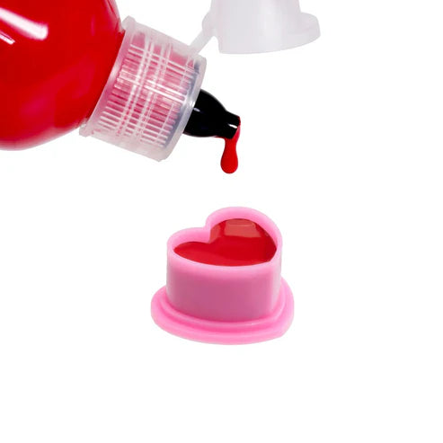 Retapa para Tinta Saferly Corazon bolsa de 500 Pink