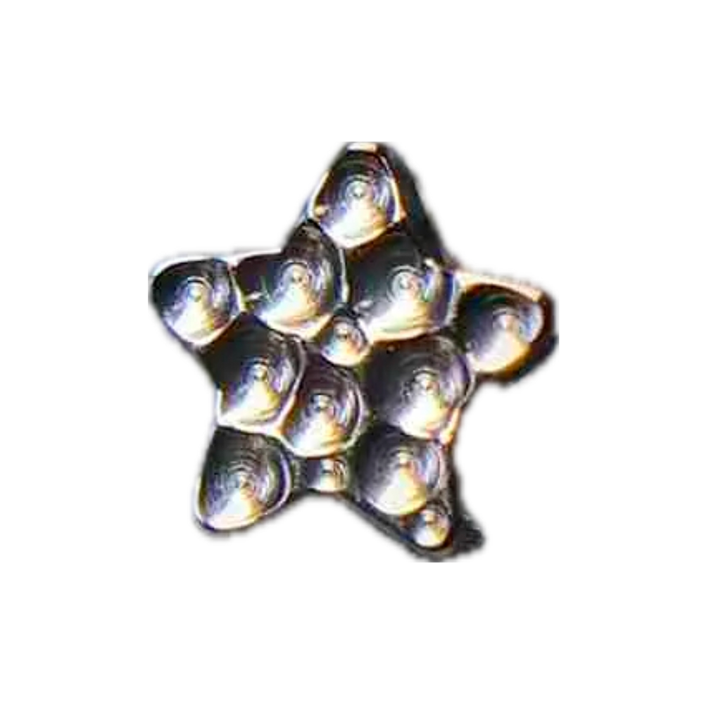 Top Titanio Estrella Martillada 16g