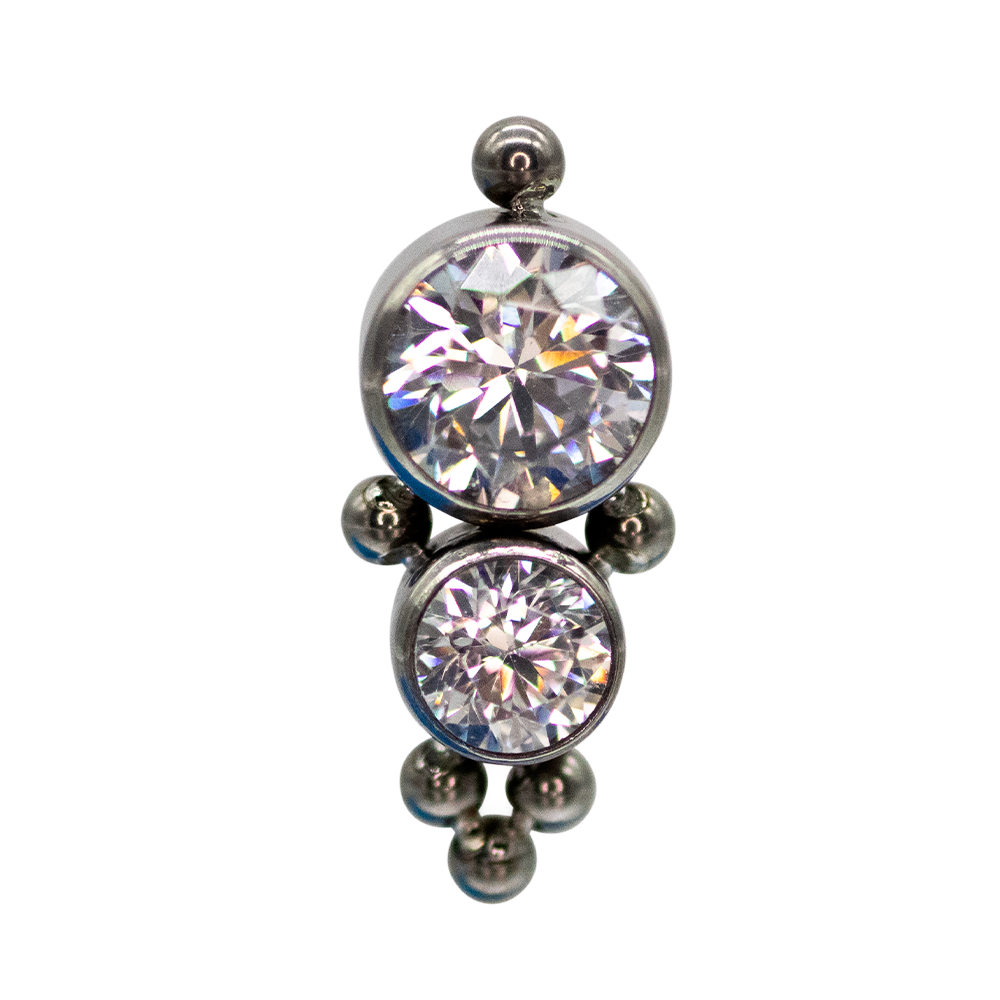 Top Titanio Dos Zirconias con Balines 16g 8.2mm