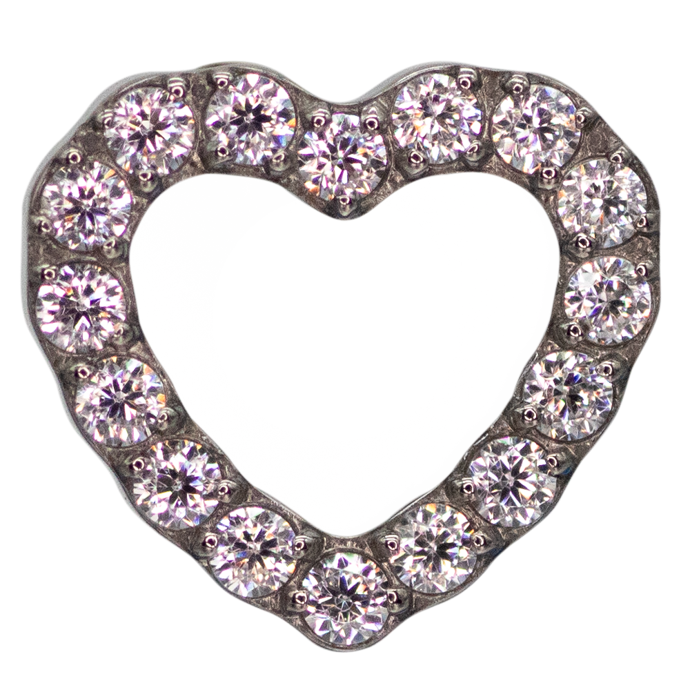 Top Titanio Corazon 16 Zirconias 16g