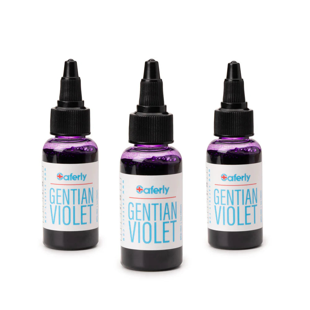 Stencil Tinta Violeta de Genziana 1oz