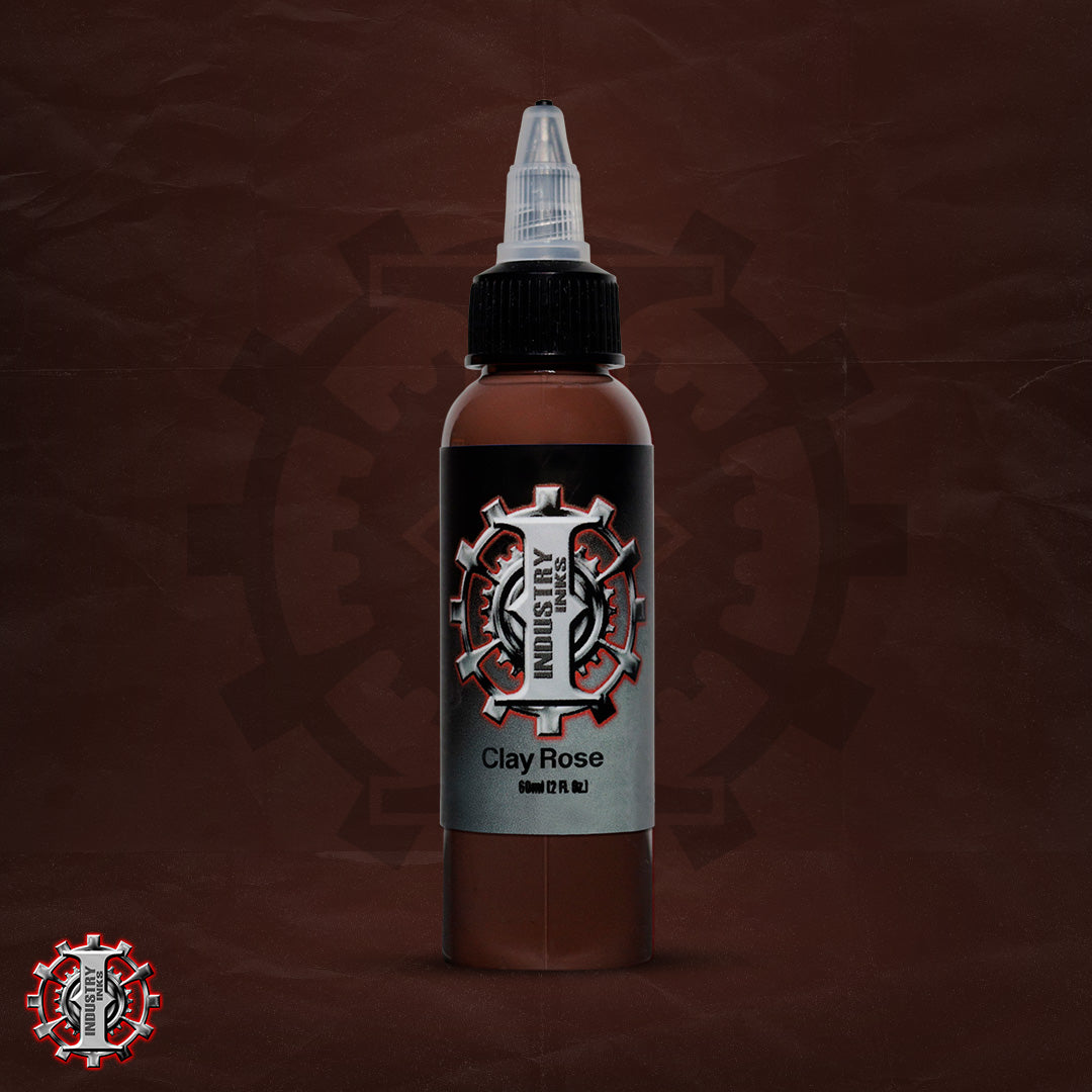 La mejor tinta para tatuar color cafe / piel marca Industry inks en mexico