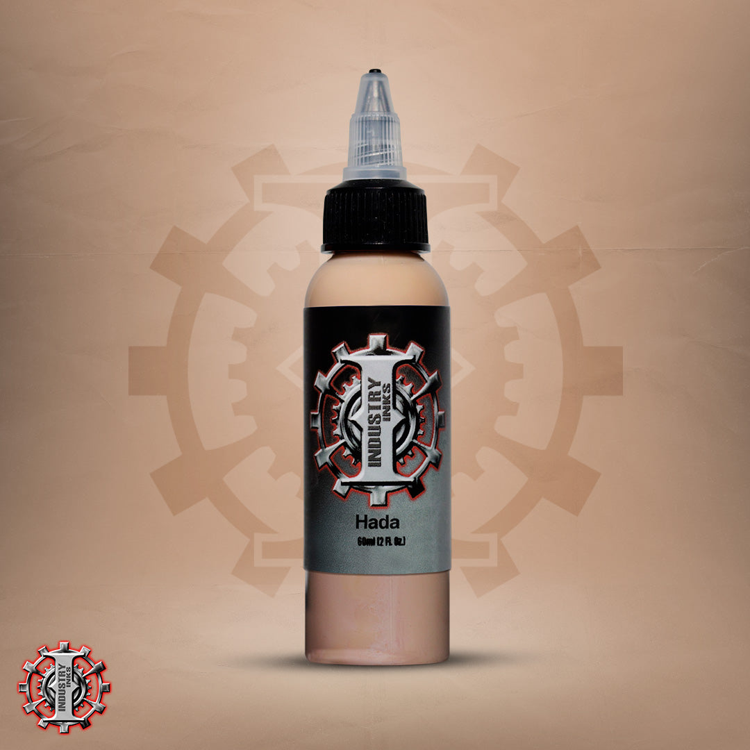 La mejor tinta para tatuar color cafe / piel marca Industry inks en mexico