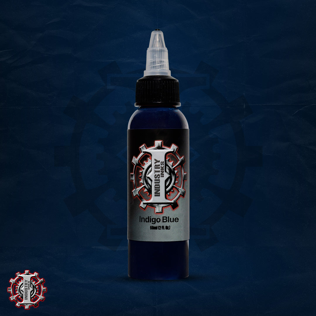 La mejor tinta para tatuar color turquesa marca Industry inks en mexico