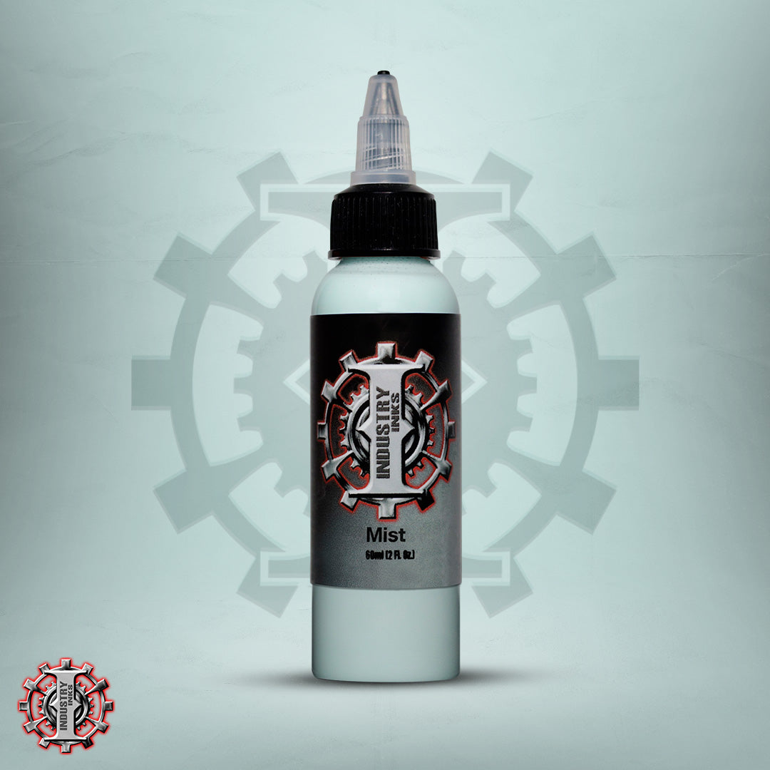 La mejor tinta para tatuar color turquesa marca Industry inks en mexico