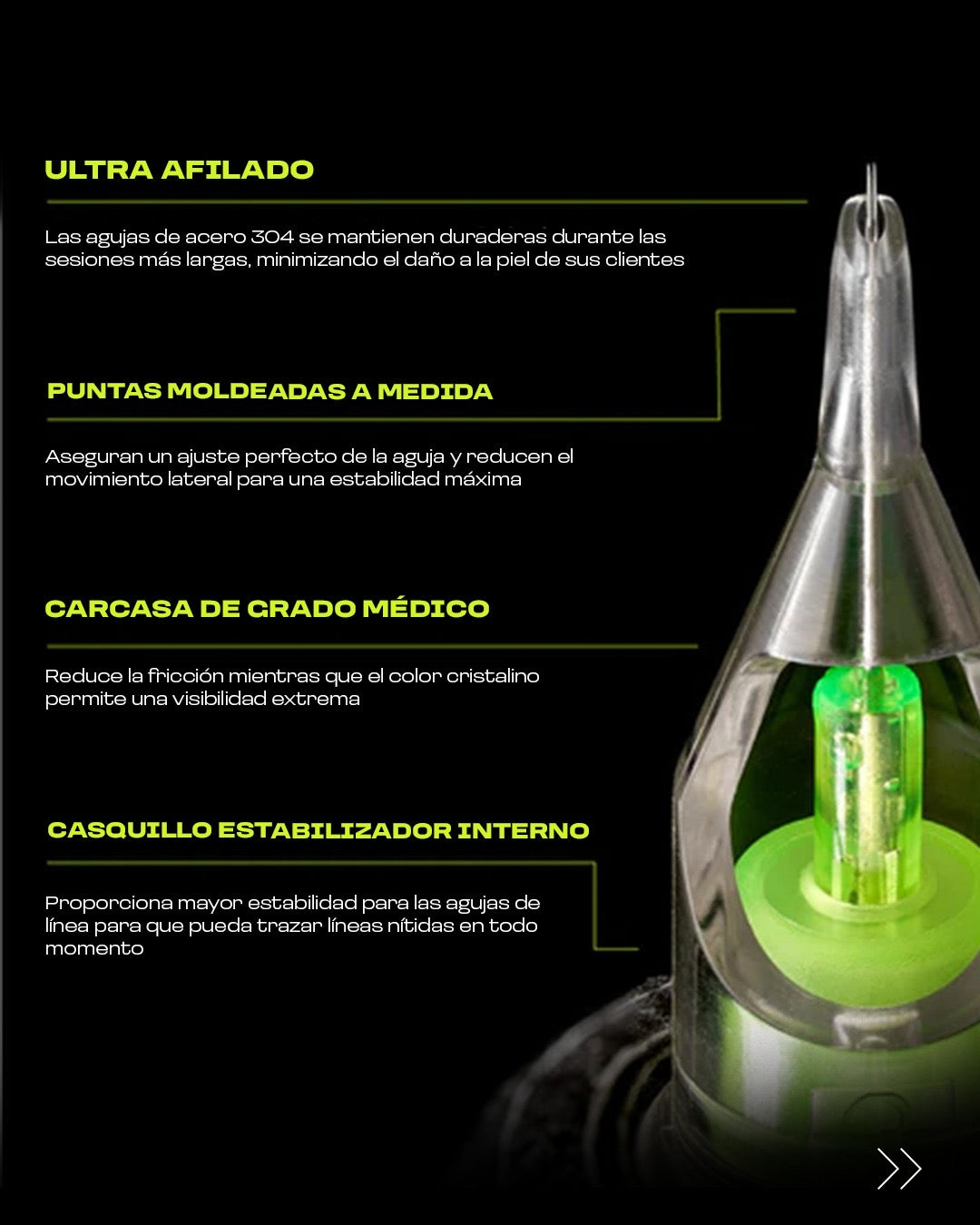 Stellar Paquete de Cartuchos Muestras Fine Line Caja con 5 Piezas.