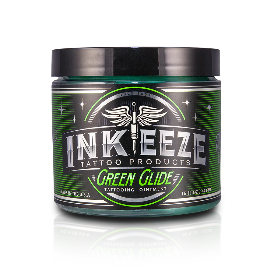 Balsamo para Tatuaje Ink-eeze Verde 16oz
