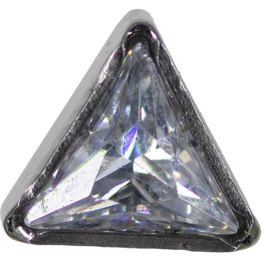 Top Titanio Triangulo Zirconia 16g