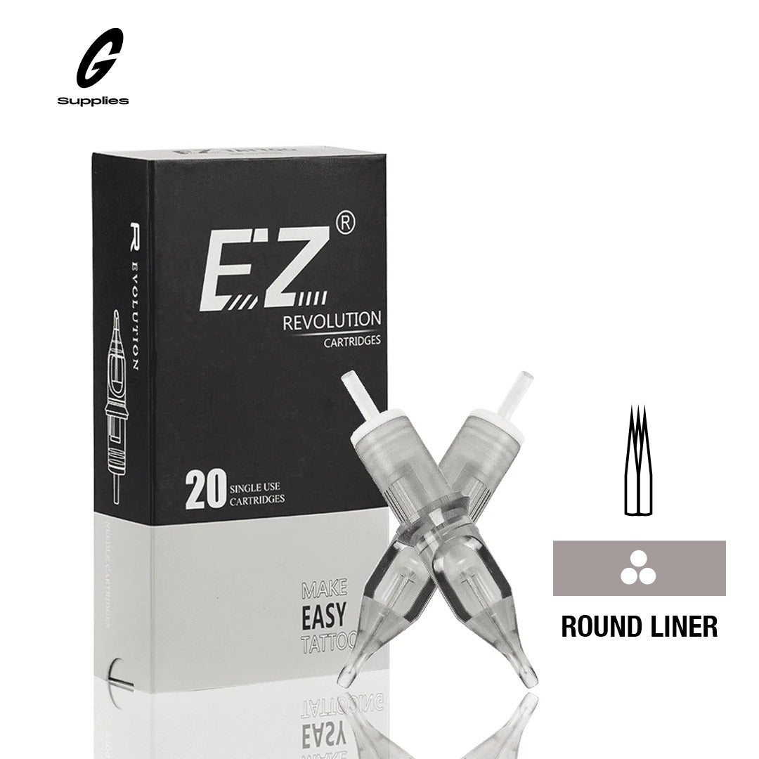 Cartuchos para Tatuar EZ Revolution RL Caja con 20