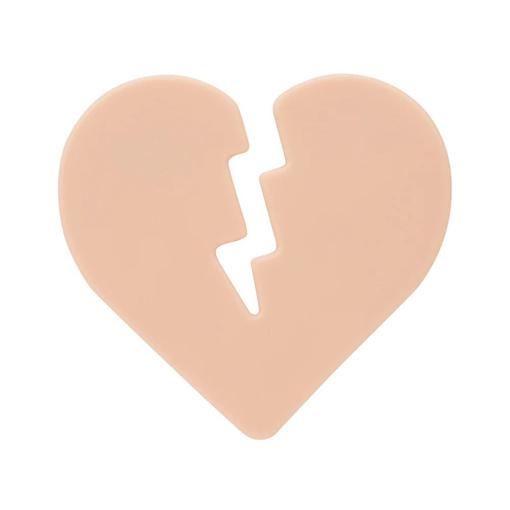 Piel Sintetica APOF Corazon Roto Chico