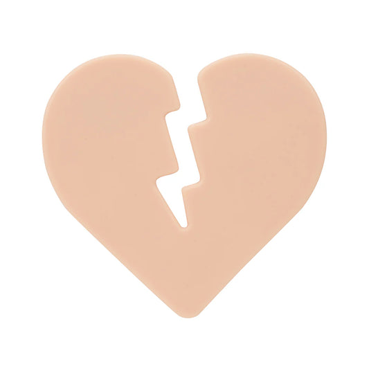 Piel Sintetica APOF Corazon Roto Chico