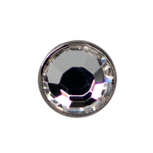 Top Titanio Disco Zirconia Swarovski 14g 3mm