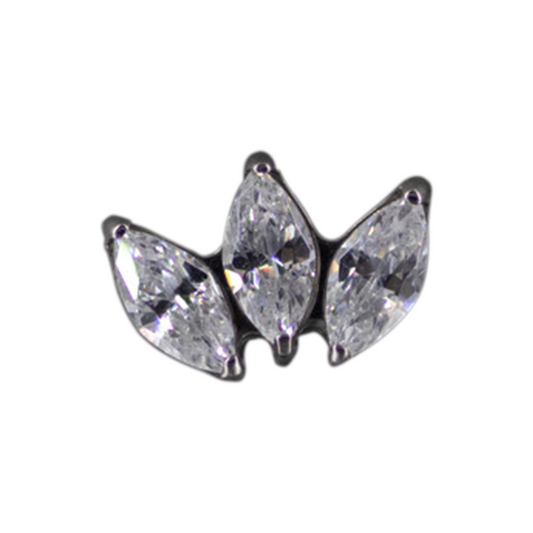 Top Titanio Tri Marquise 16g