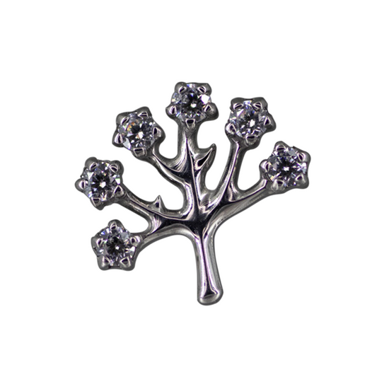 Top Titanio Arbol 6 Zirconias 16g