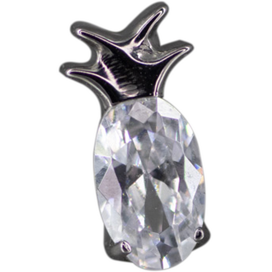 Top Titanio Piña Zirconia 16g