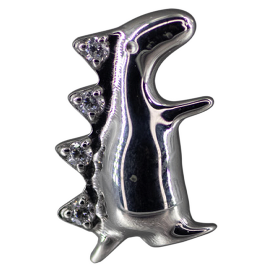 Top Titanio Dinosaurio con Zirconias 16g