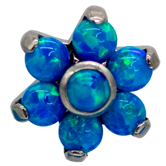 Top Titanio Flor Opalo 16g