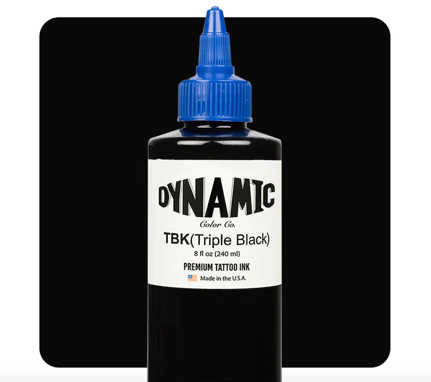 Tinta para Tatuaje Dynamic Triple Black 8oz