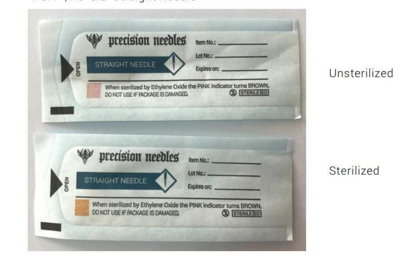 Agujas para perforar Precision Needles Caja con 100pz