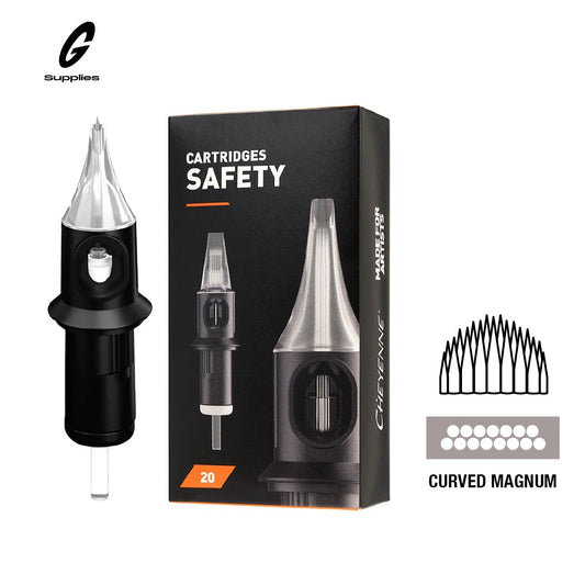 Cartucho para Tatuar Cheyenne Safety CM Caja con 20