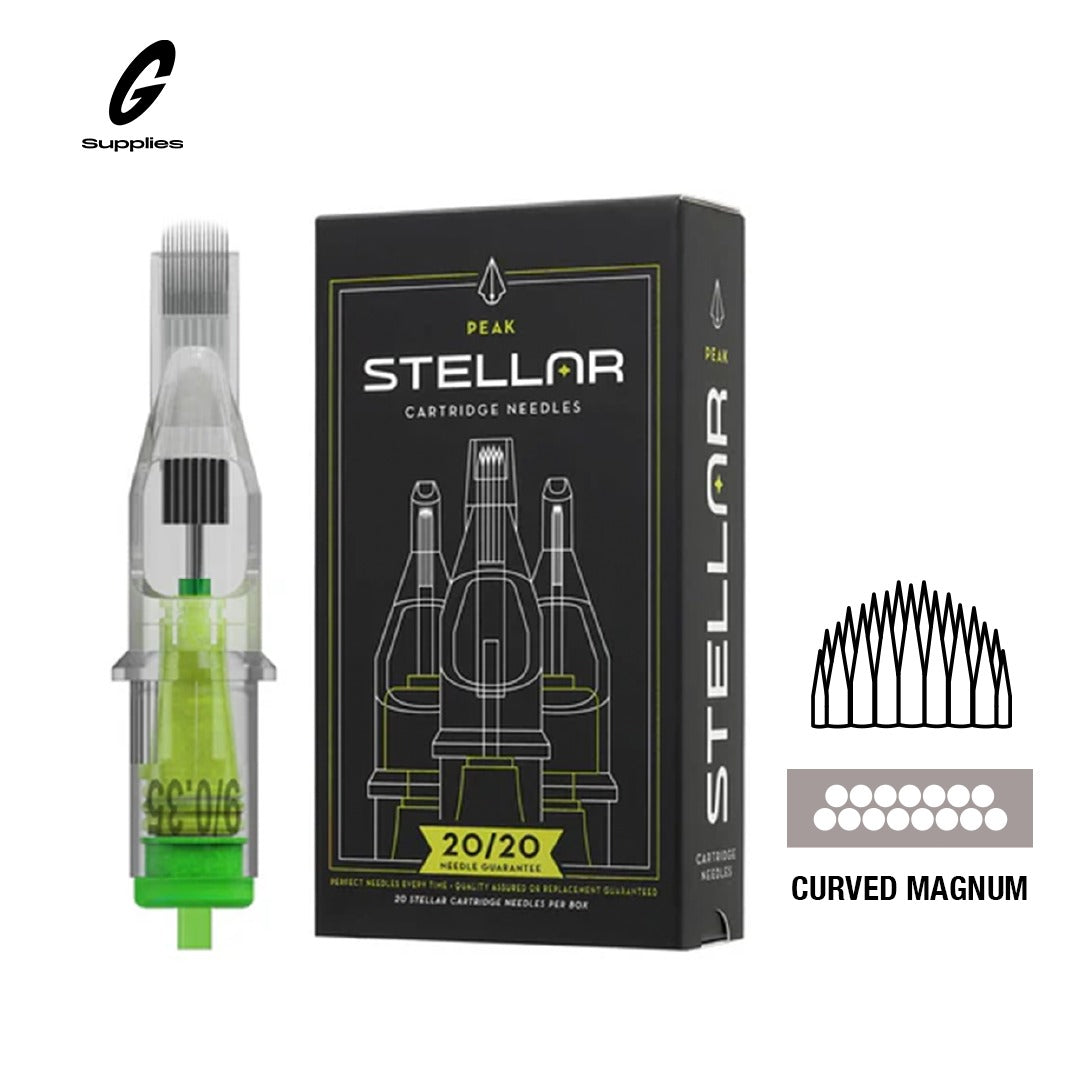 Cartuchos para Tatuar Stellar CM Caja con 20