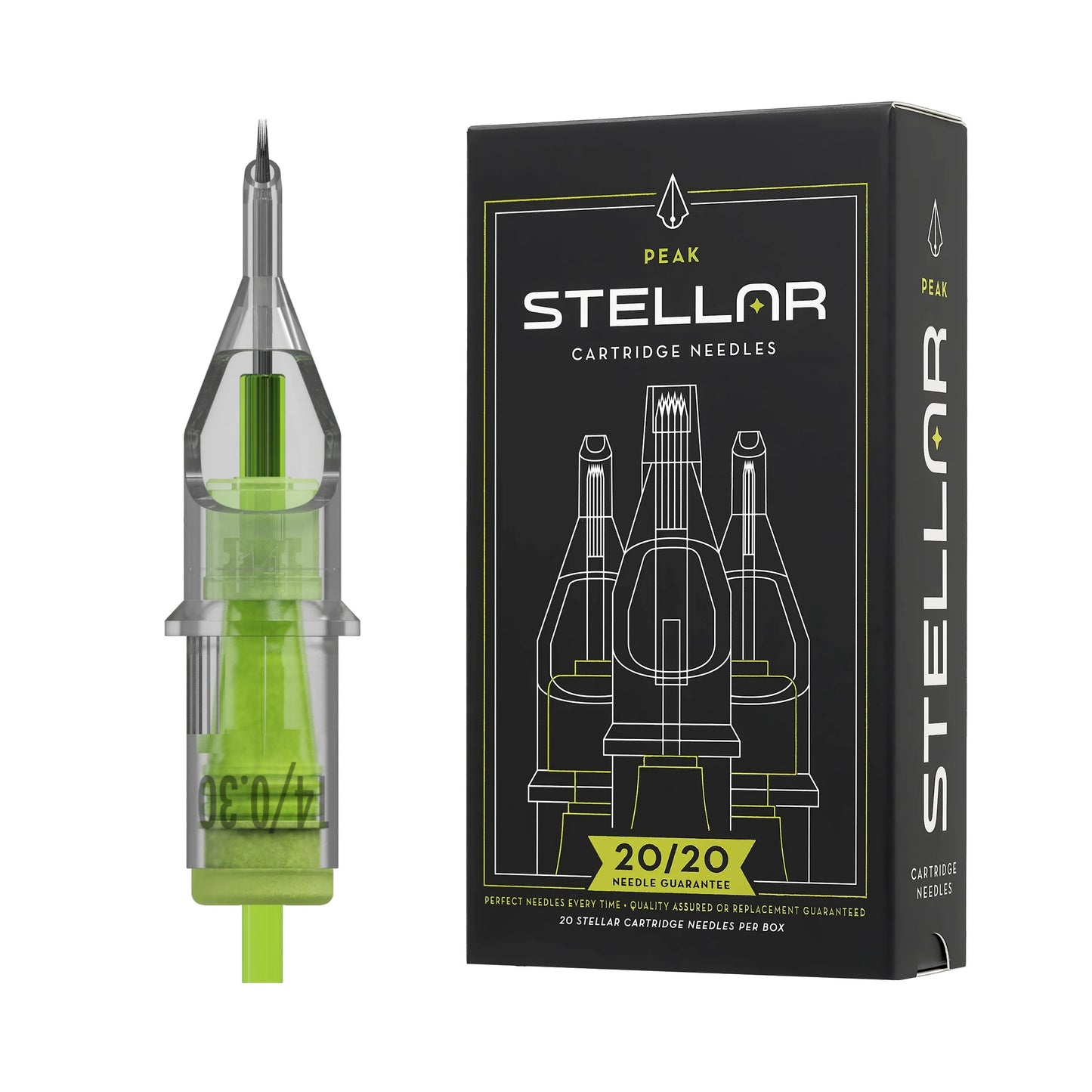 Cartuchos para Tatuar Stellar RS Caja con 20