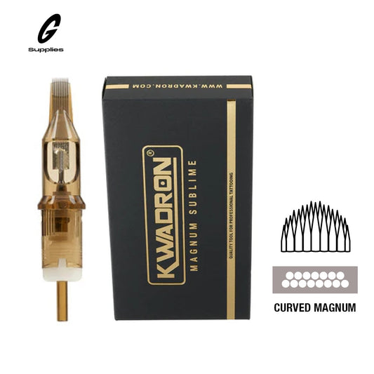 Cartucho para Tatuar Kwadron SUBLIME CM Caja con 20