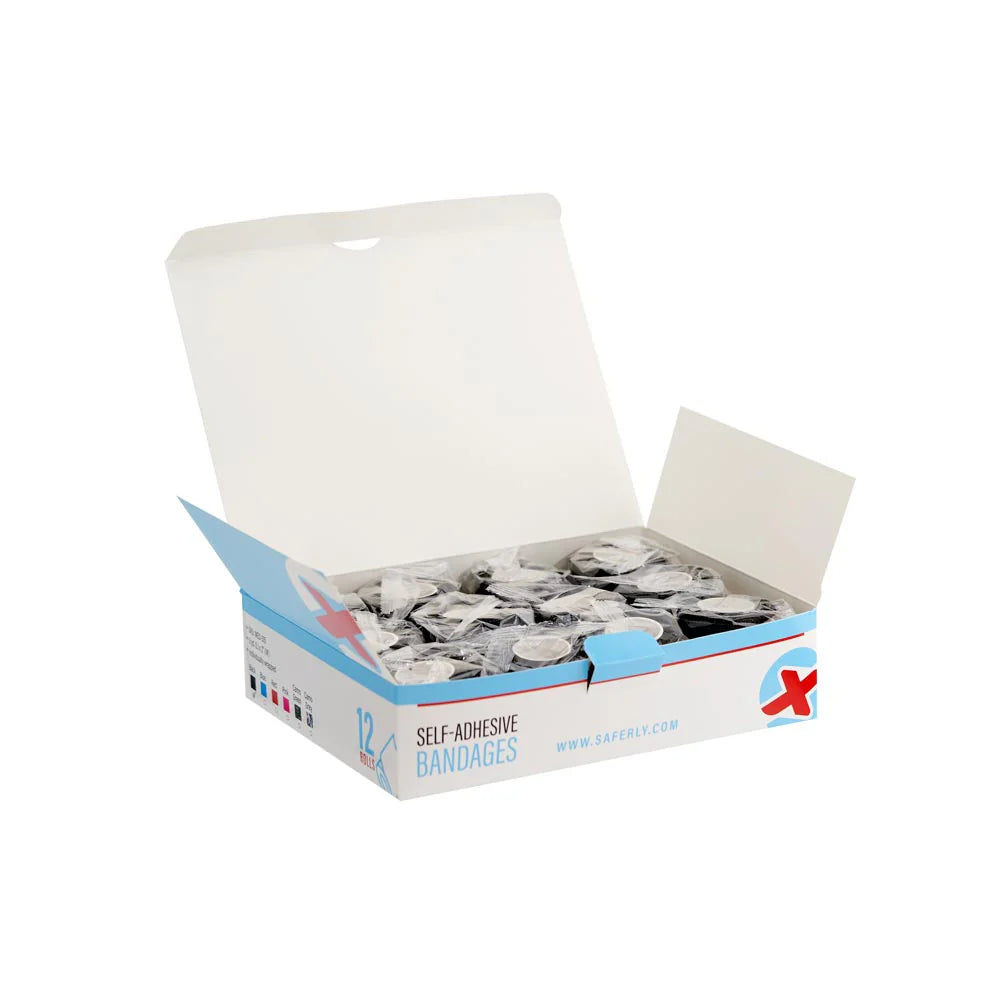 Venda Autoadherible 2” Saferly Caja con 12