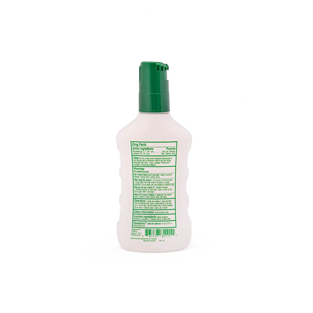 Anestesia Bactine Antiséptico Spray 5oz