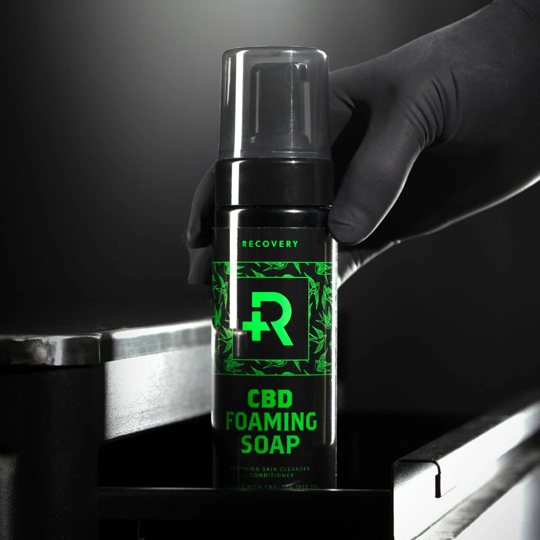 Espuma Limpiadora para Tatuajes Recovery CBD 6.5