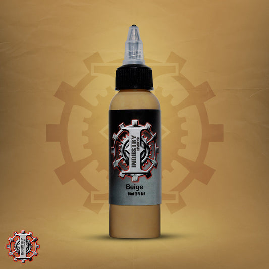 La mejor tinta para tatuar color cafe / piel marca Industry inks en mexico