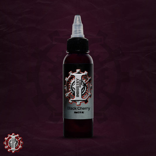 La mejor tinta para tatuar color morado marca Industry inks en mexico