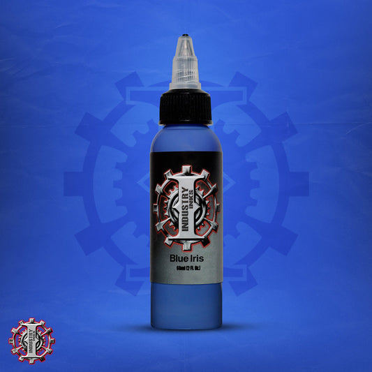 La mejor tinta para tatuar color azul marca Industry inks en mexico