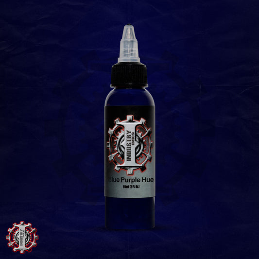 La mejor tinta para tatuar color azul marca Industry inks en mexico