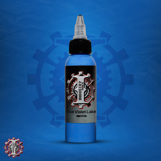 La mejor tinta para tatuar color azul marca Industry inks en mexico