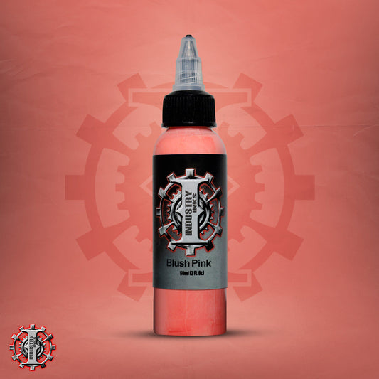 La mejor tinta para tatuar color rosa marca Industry inks en mexico