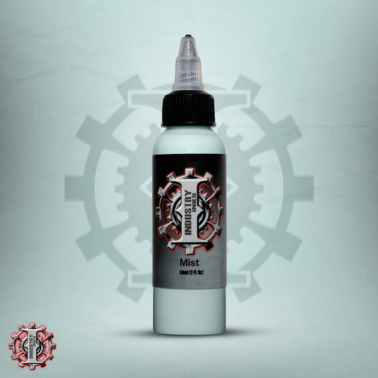 La mejor tinta para tatuar color turquesa marca Industry inks en mexico